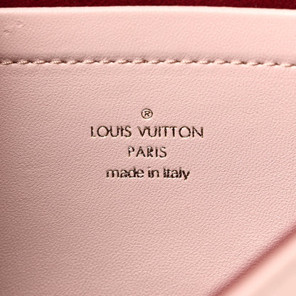 Louis Vuitton Lambskin Embossed Monogram Pochette Coussin Rose 6 of 9