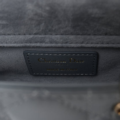 Christian Dior CHRISTIAN DIOR Lambskin Cannage Micro Lady D-Joy Cloud Blue 6 of 11