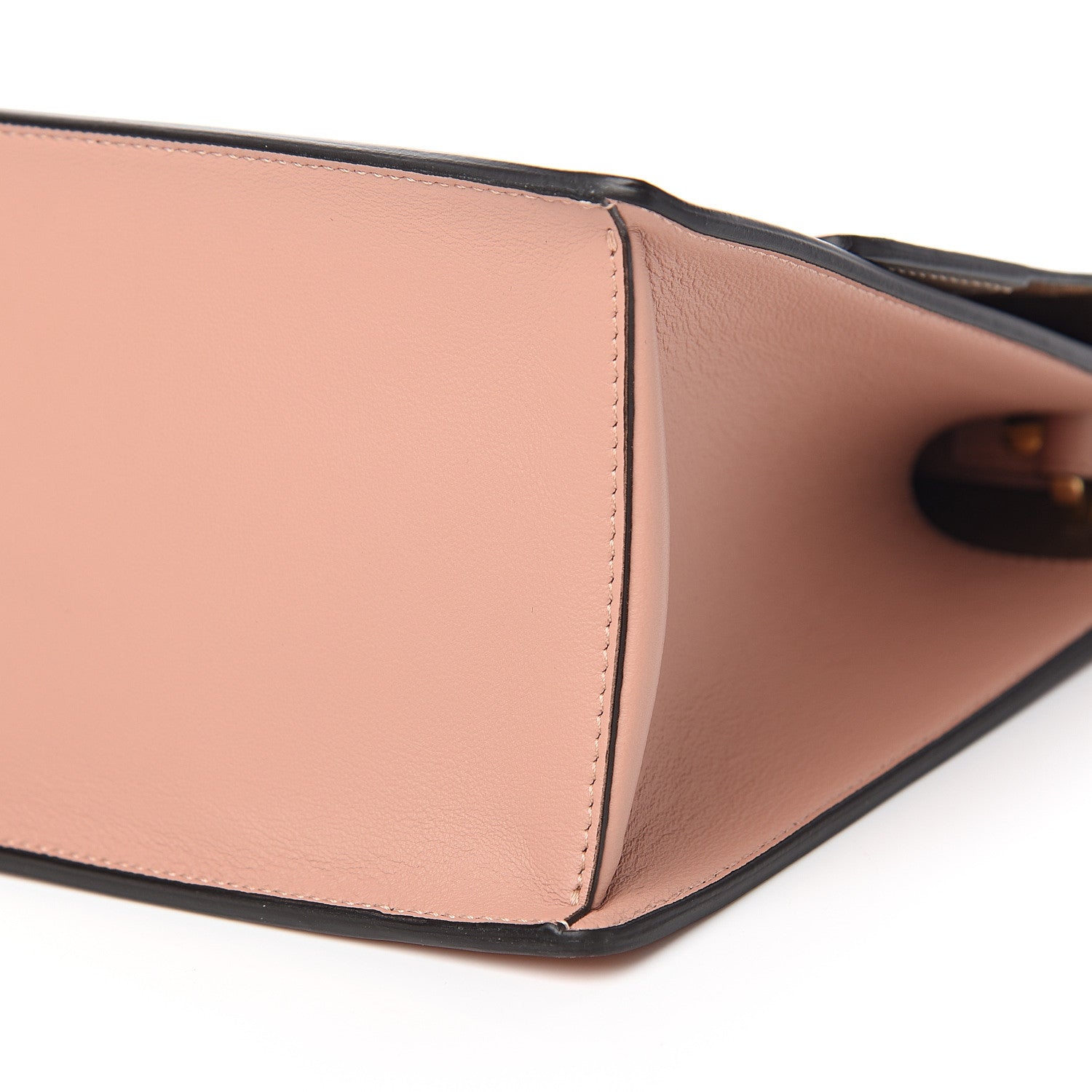 Fendi Vitello Grace Matte F is Fendi Kan U Shoulder Bag Rosa Bourbon 7 of 9