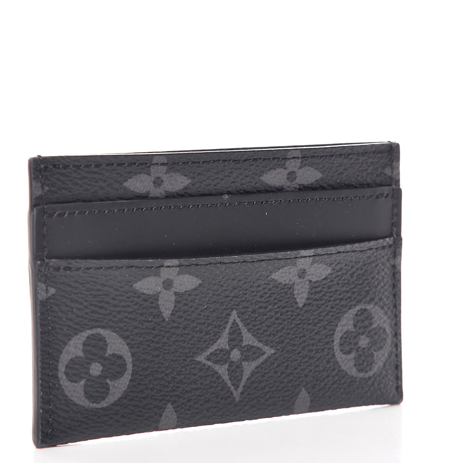 Louis Vuitton Monogram Eclipse Porte-Cartes Double Card Holder 3 of 8