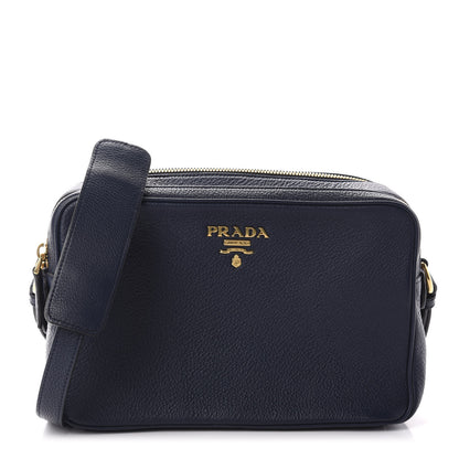 Prada Vitello Phenix Camera Bag Baltico 1 of 11