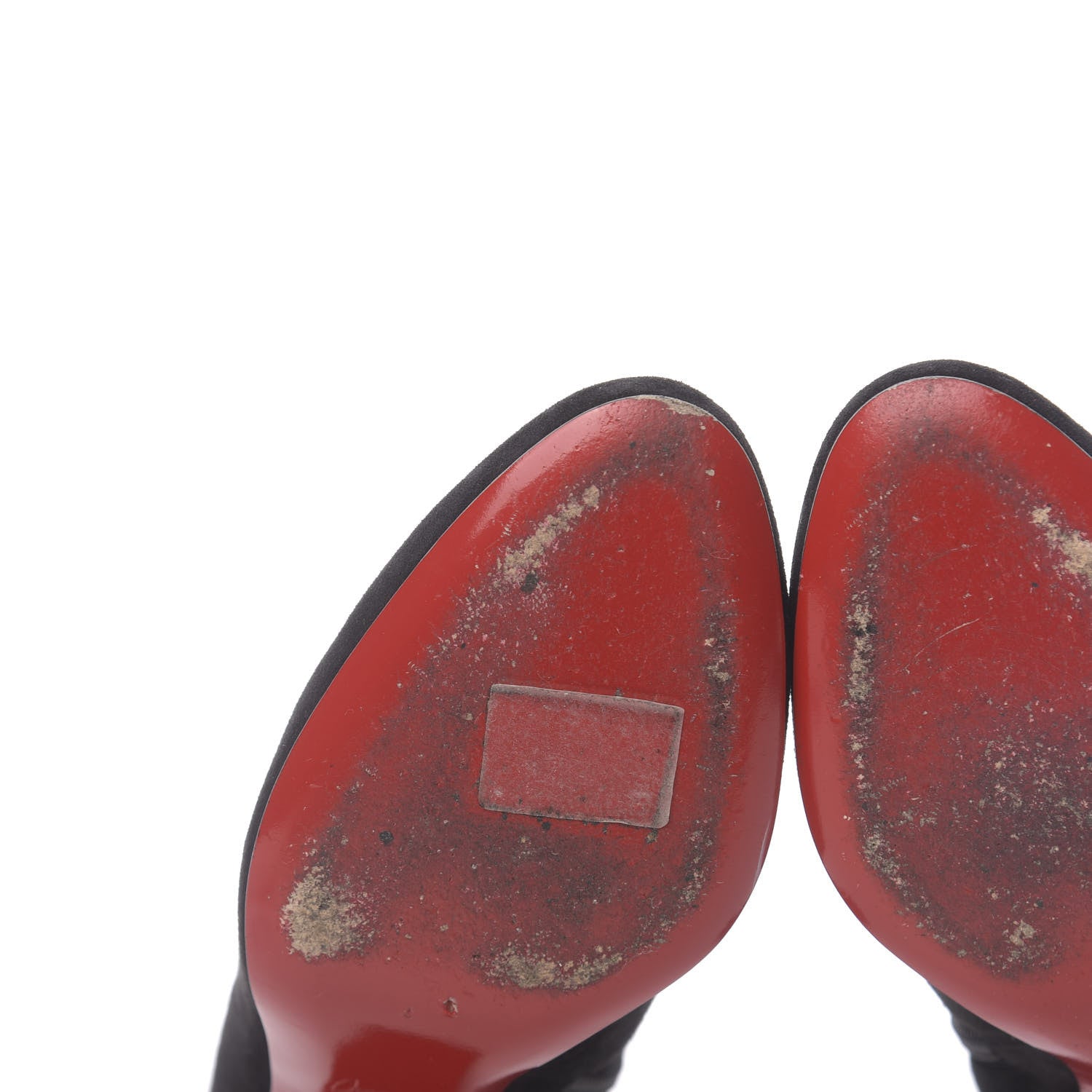 Christian Louboutin Veau Velours Top 70 Ankle Boots 36.5 Black 8 of 10