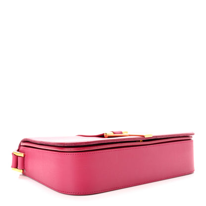Saint Laurent Calfskin Classic Y Satchel Fuchsia 3 of 9