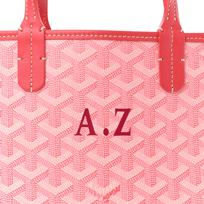 Goyard Goyardine Poitiers Tote Pink 8 of 10