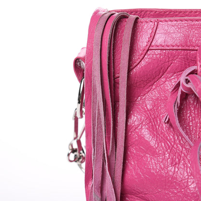 Balenciaga Agneau Classic Silver Hardware S City Rose Flamingo 13 of 15