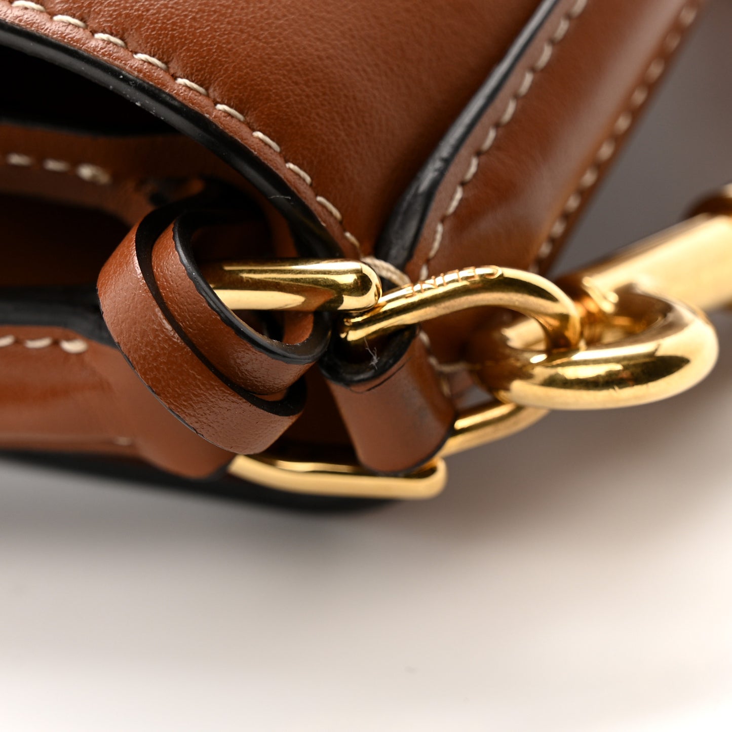 Smooth Calfskin Bucket 16 Bag Tan