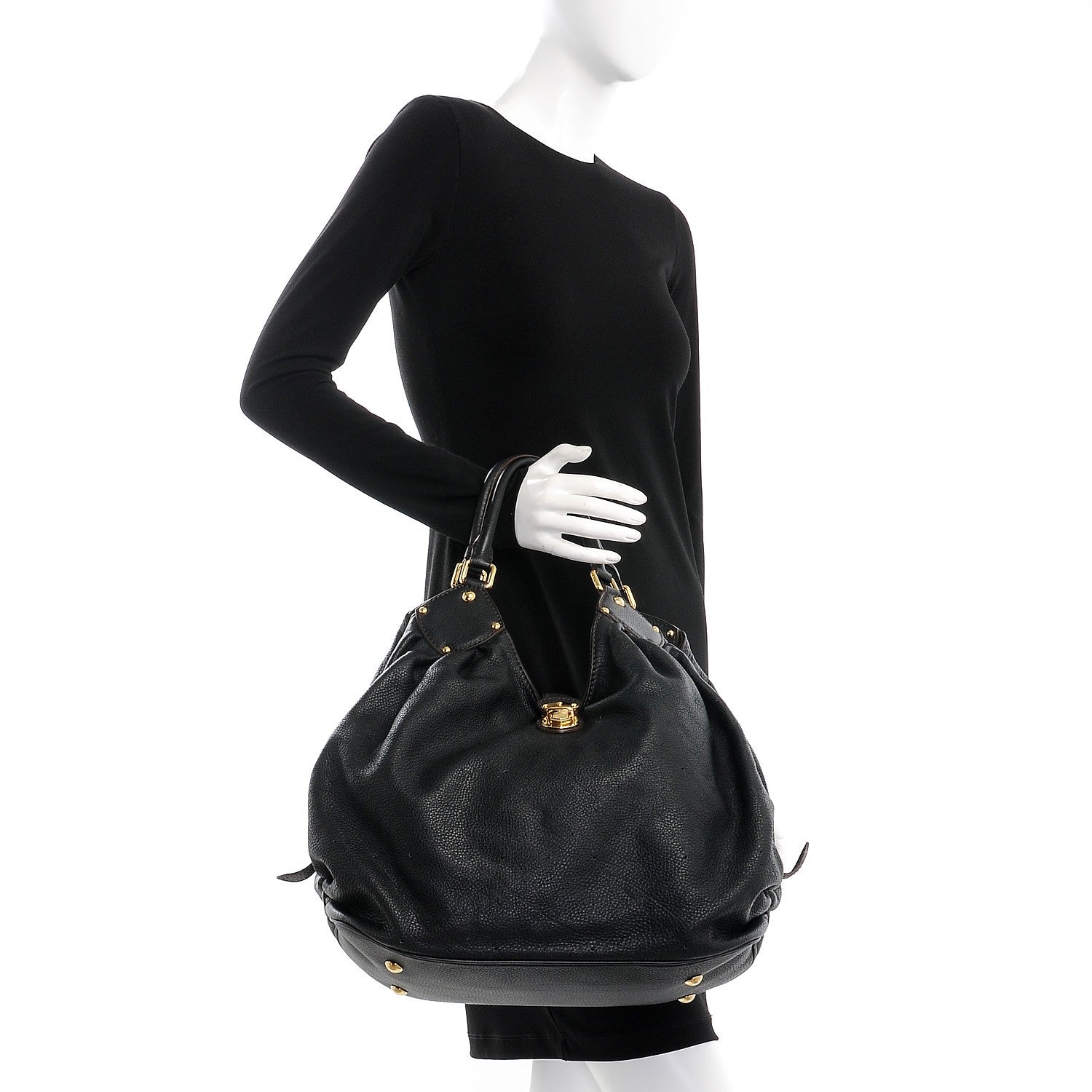 Louis Vuitton Mahina XL Black 2 of 7