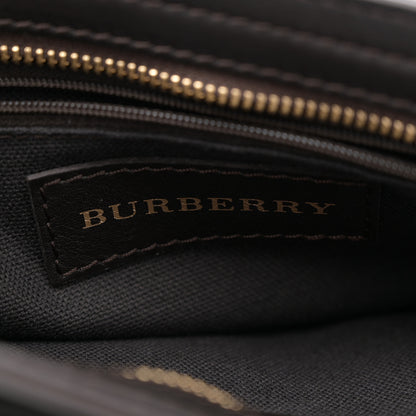 Burberry Haymarket Check Degrade Shoulder Bag Chocolate 6 of 10