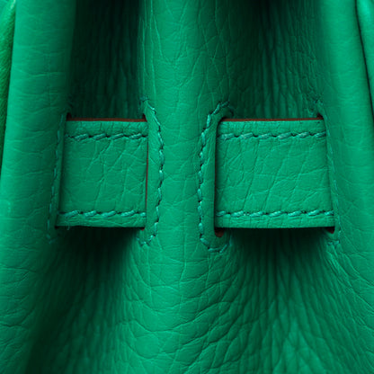 Hermes Taurillon Clemence Birkin 30 Menthe 12 of 31