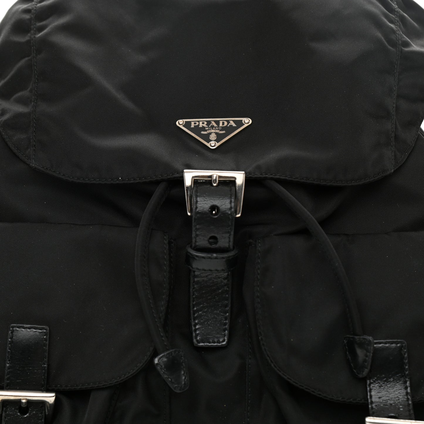 Nylon Vela Backpack Black