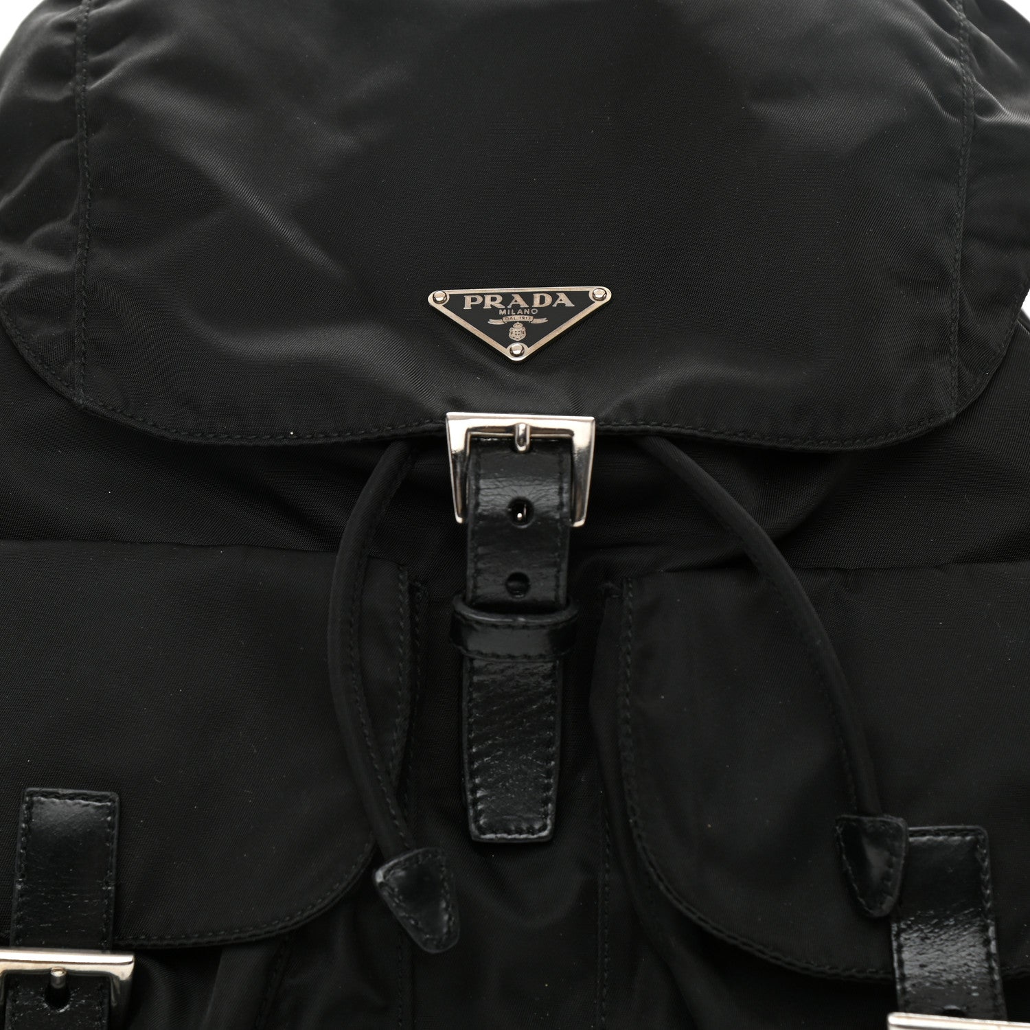 Prada Nylon Vela Backpack Black 9 of 11