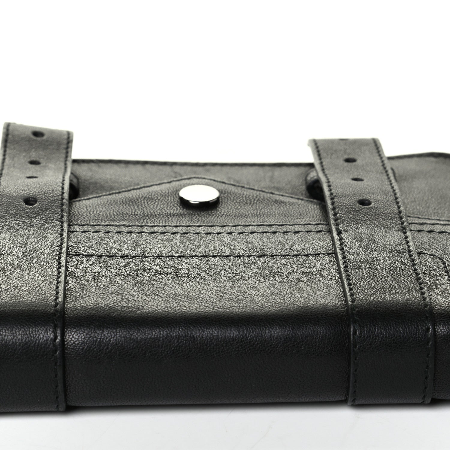 Proenza Schouler Lambskin Large PS1 Chain Wallet Black 5 of 6