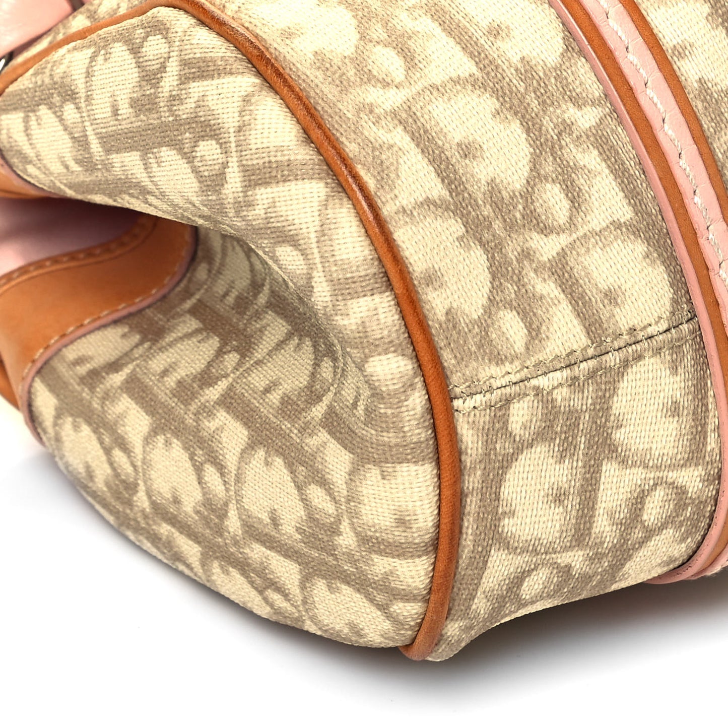 Monogram Romantique Trotter Flap Bag Beige Rose Clair