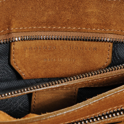 Proenza Schouler Suede PS1 Medium Satchel Tobacco 7 of 10