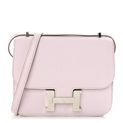 Hermes Chevre Mysore Constance 18 Mauve Pale 1 of 12
