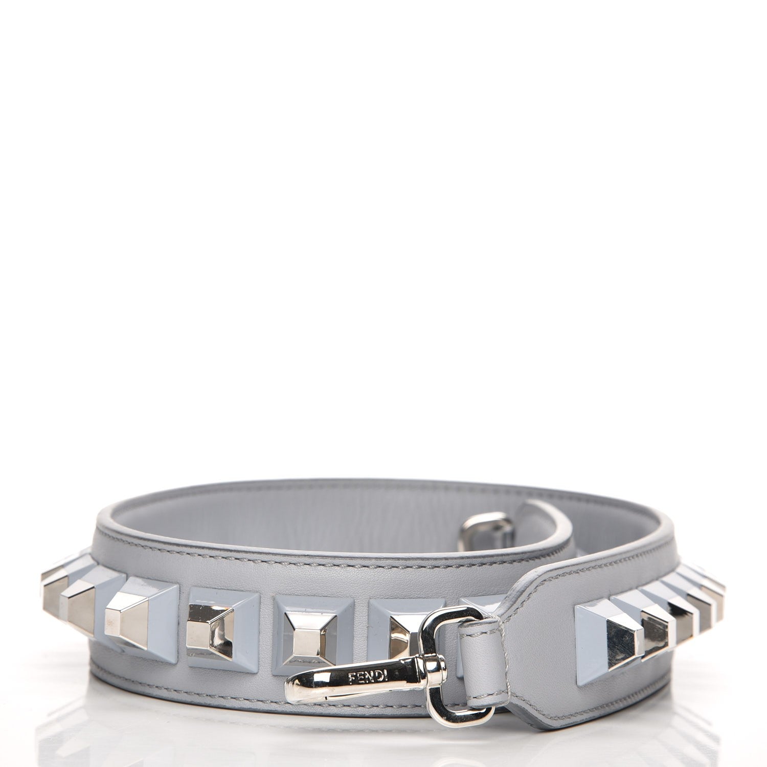 Fendi Vitello Dolce Studded Strap You Ardesia 1 of 4