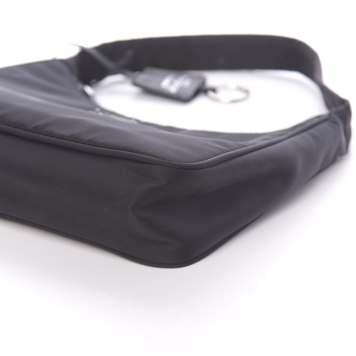 Prada Tessuto Nylon Mini Re-Edition 2000 Bag Black 10 of 10