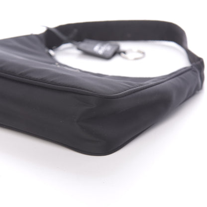 Prada Tessuto Nylon Mini Re-Edition 2000 Bag Black 10 of 10