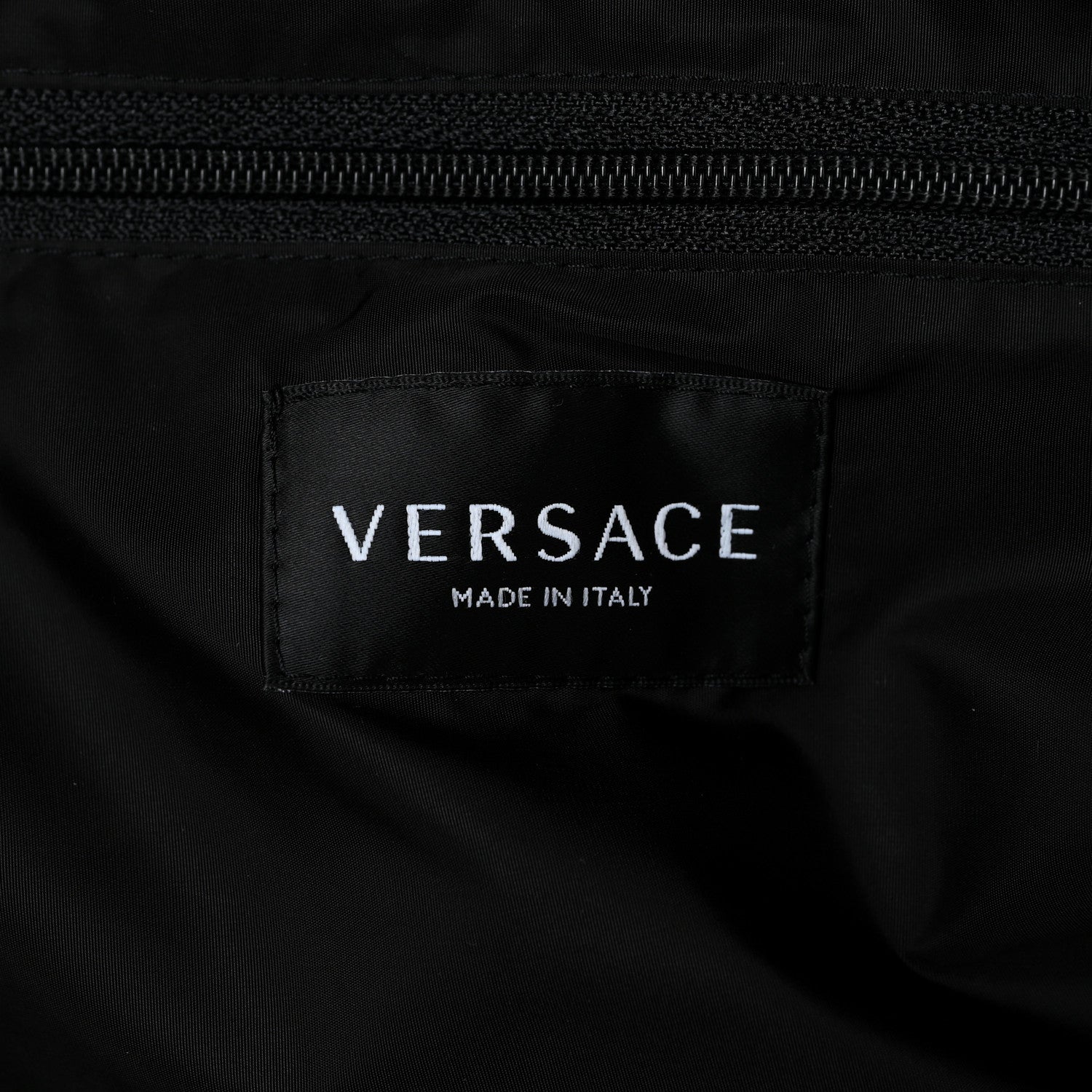 Versace Nylon Medusa Renaissance Print Tote Fuchsia 7 of 11