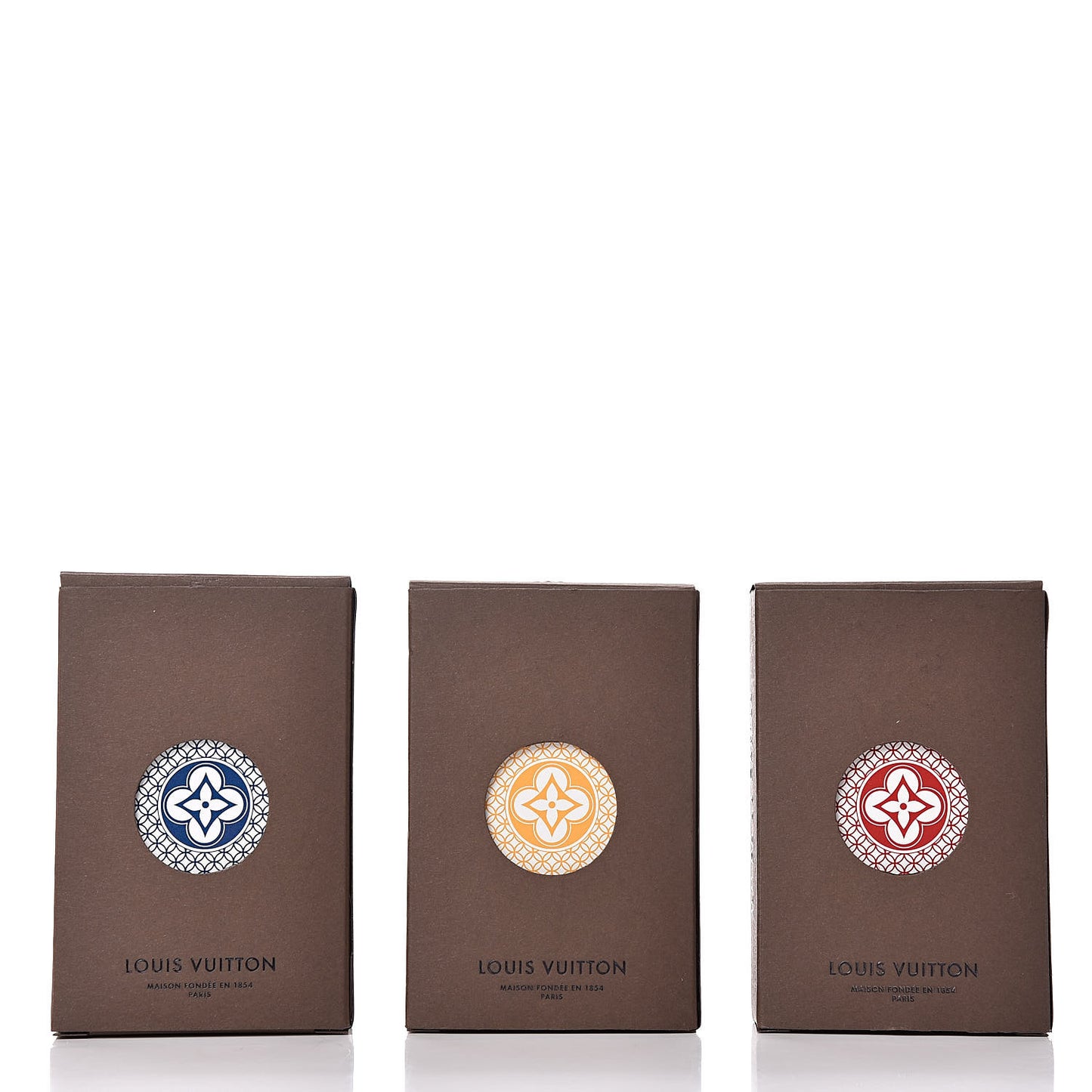 Monogram Fleur 3 Pack Playing Cards