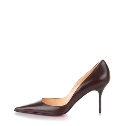 Christian Louboutin Kid Decoltissimo 100 Pumps 41 Brown 1 of 9