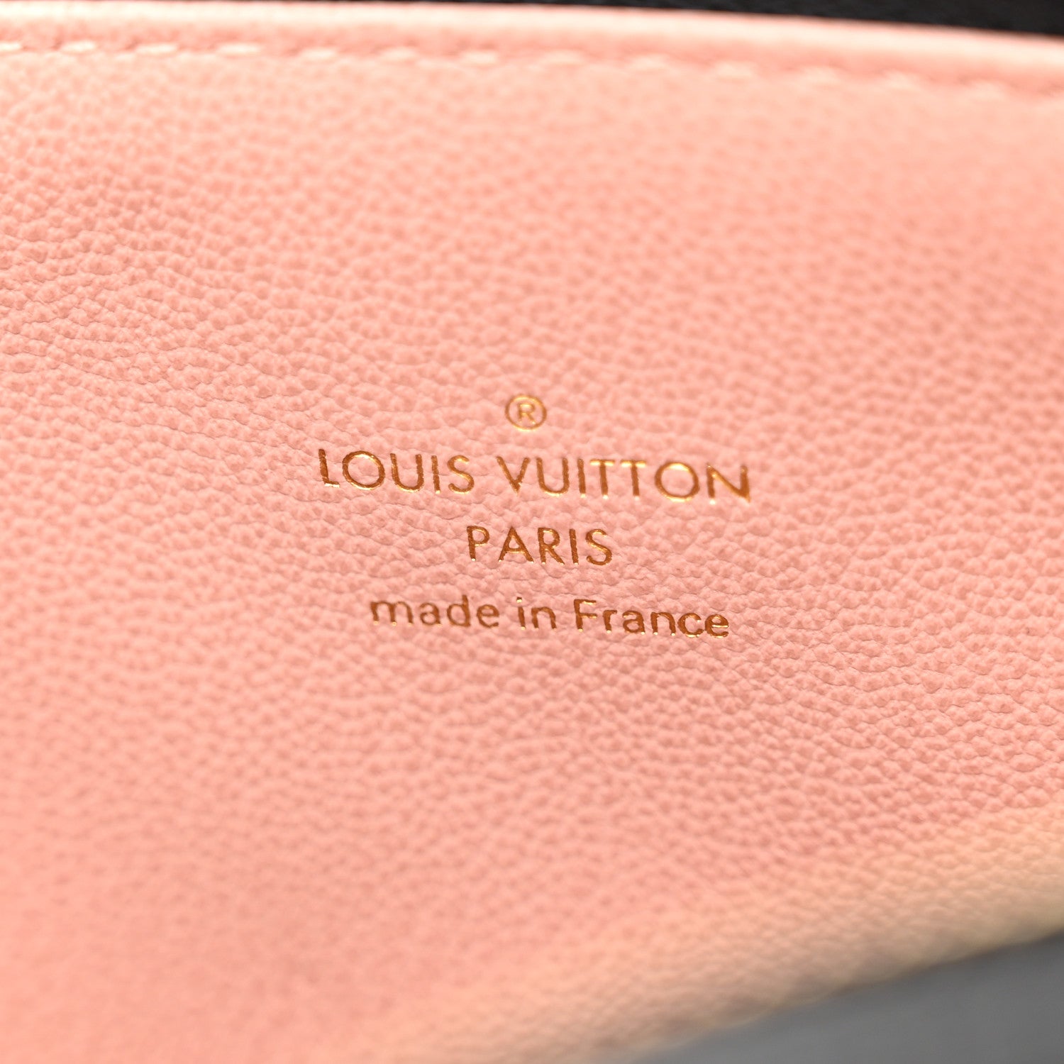 Louis Vuitton Lambskin Embossed Monogram Coussin PM Black 6 of 9