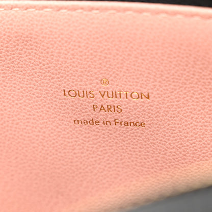 Louis Vuitton Lambskin Embossed Monogram Coussin PM Black 6 of 9