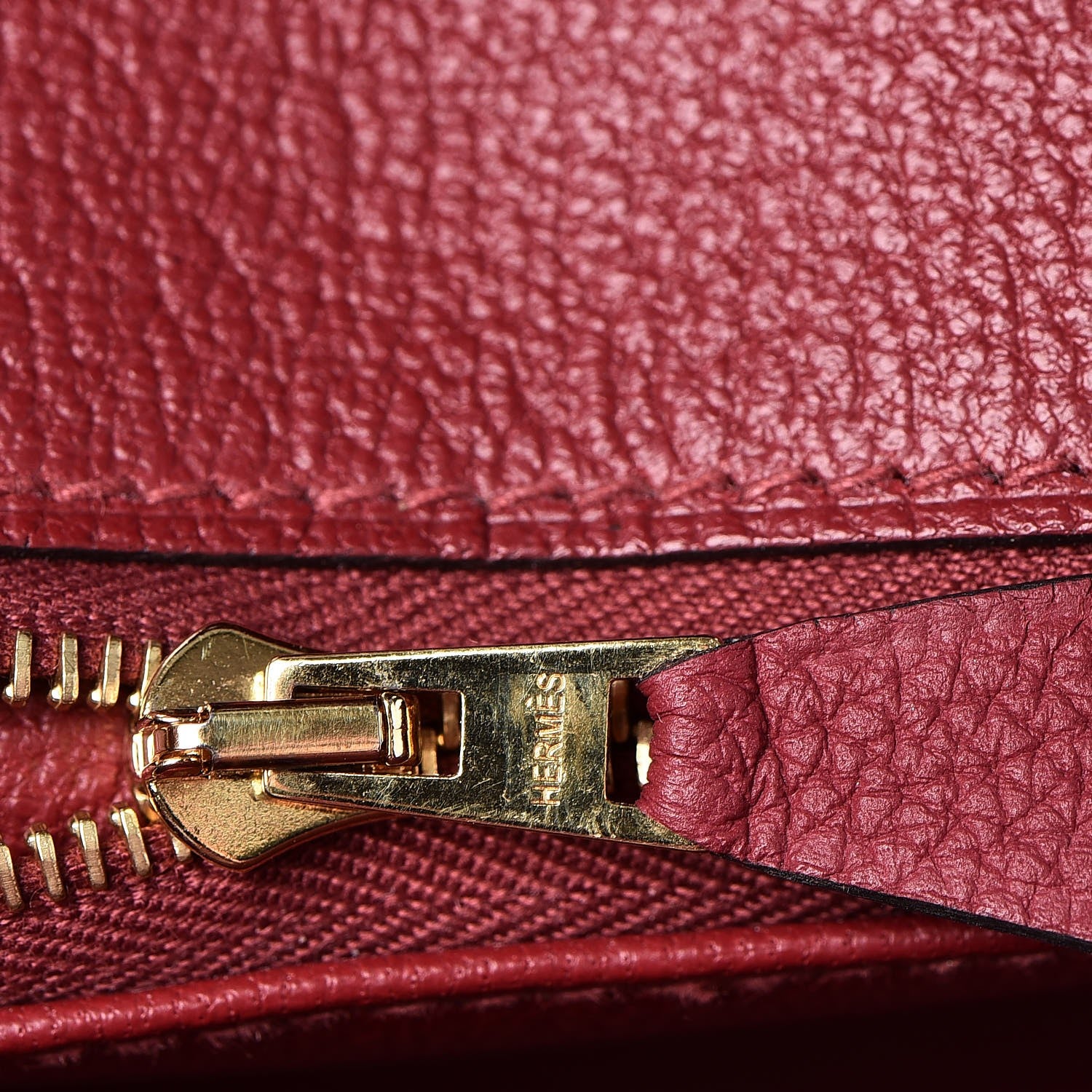 Hermes Togo Birkin 30 Rouge Grenat 11 of 35