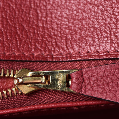 Hermes Togo Birkin 30 Rouge Grenat 11 of 35