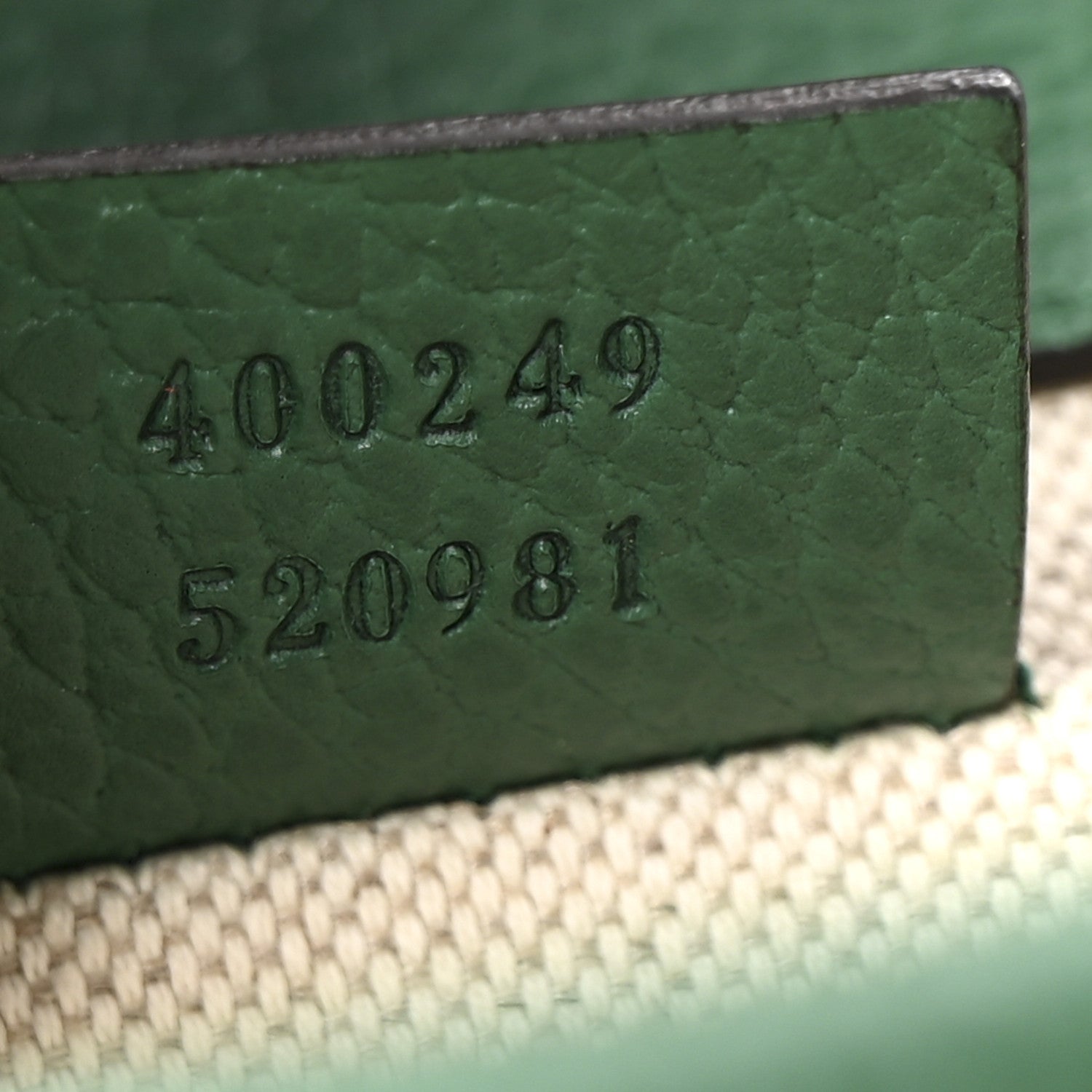 Gucci Pebbled Calfskin Small Dionysus Shoulder Bag Emerald 7 of 13