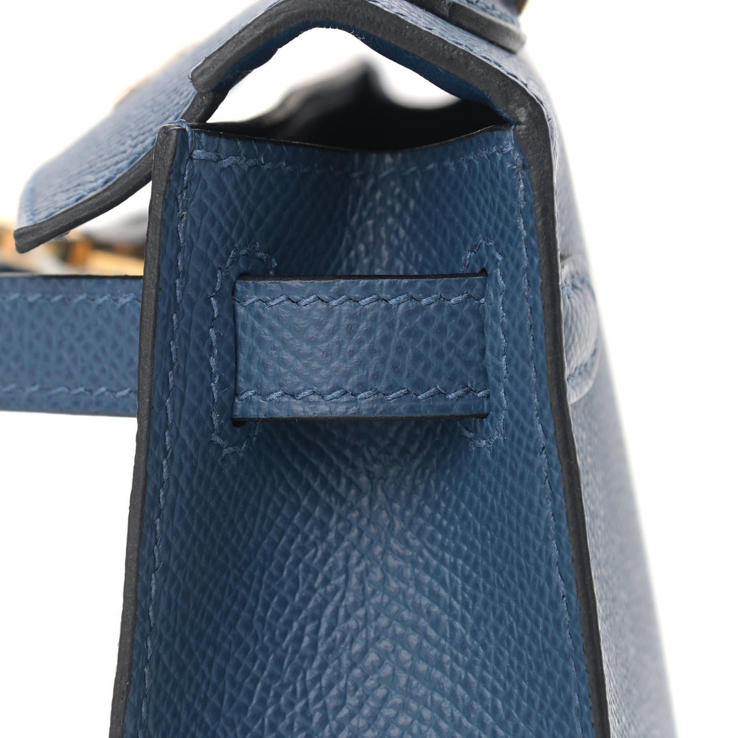Epsom Mini Kelly Sellier 20 Deep Blue
