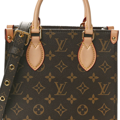 Louis Vuitton Monogram Sac Plat BB 7 of 9