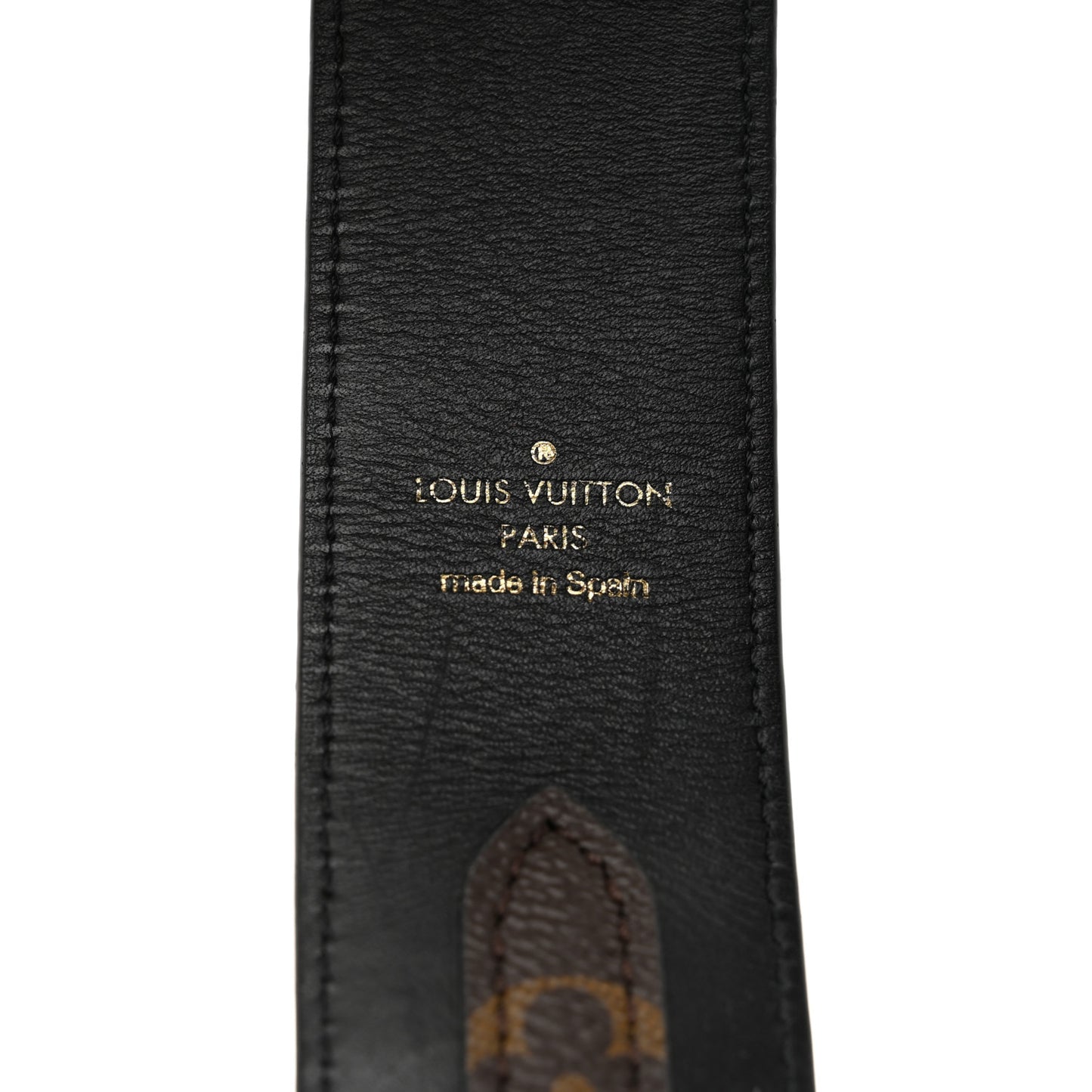 Monogram Bandouliere Shoulder Strap Black