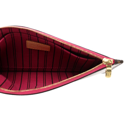 Louis Vuitton Monogram Neverfull MM GM Pochette Pivoine 5 of 7