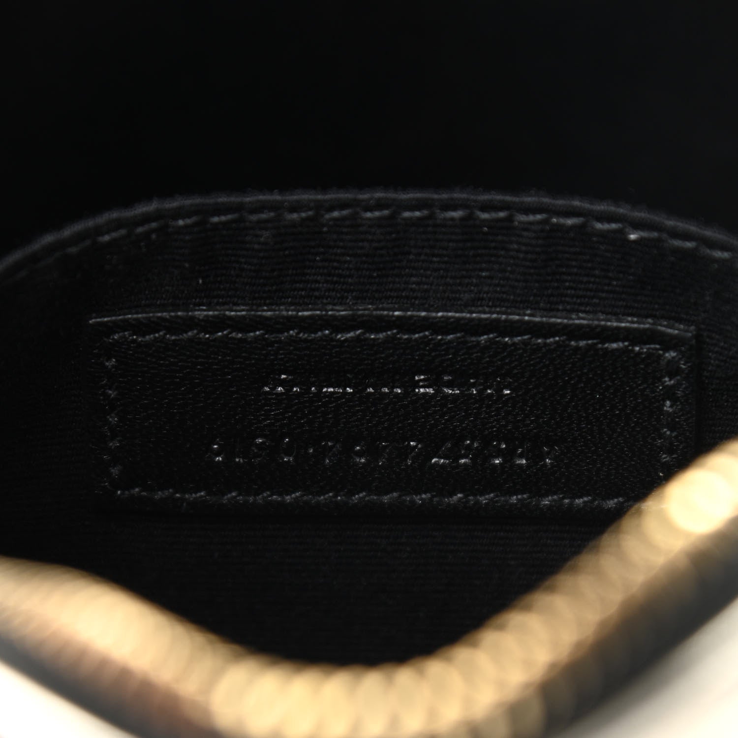 Saint Laurent Metallic Calfskin Matelasse Monogram Lou Camera Bag Platino 7 of 10