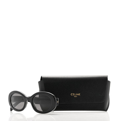 Celine Acetate Triomphe 01 Sunglasses CL 40194U Black 8 of 8