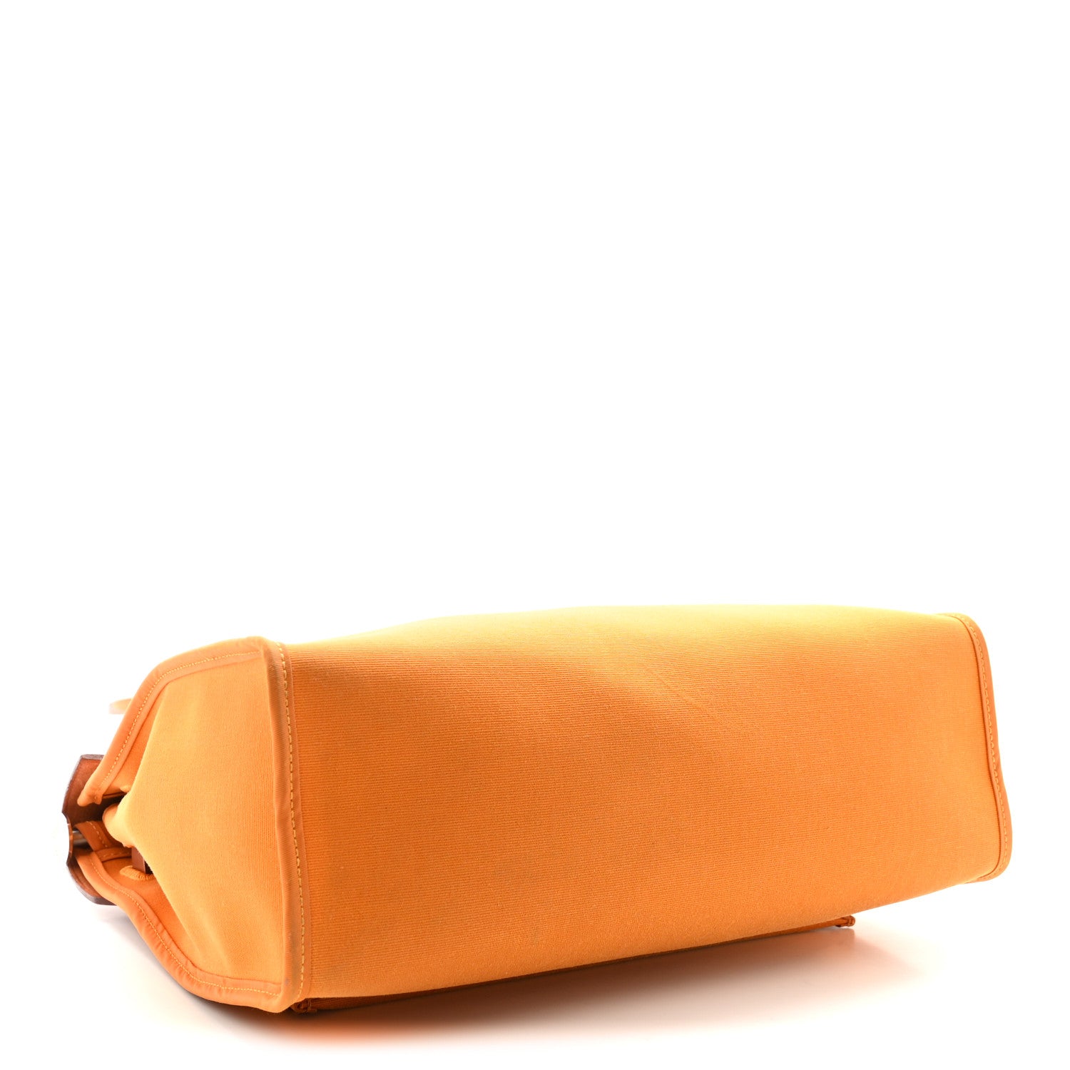 Hermes Toile Vache Hunter Herbag Zip 31 PM Jaune D'Or 5 of 11