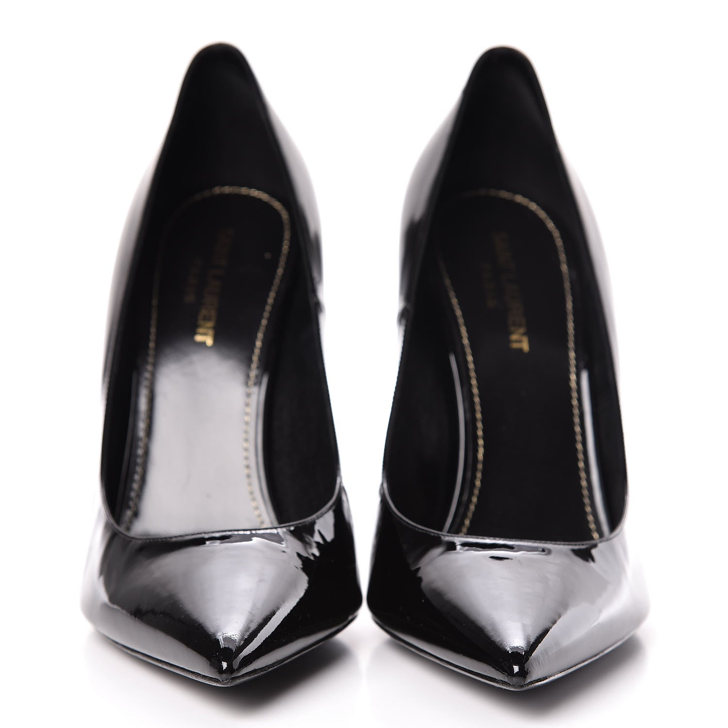 Saint Laurent Patent Opyum 110 Pumps 42 Black 2 of 8