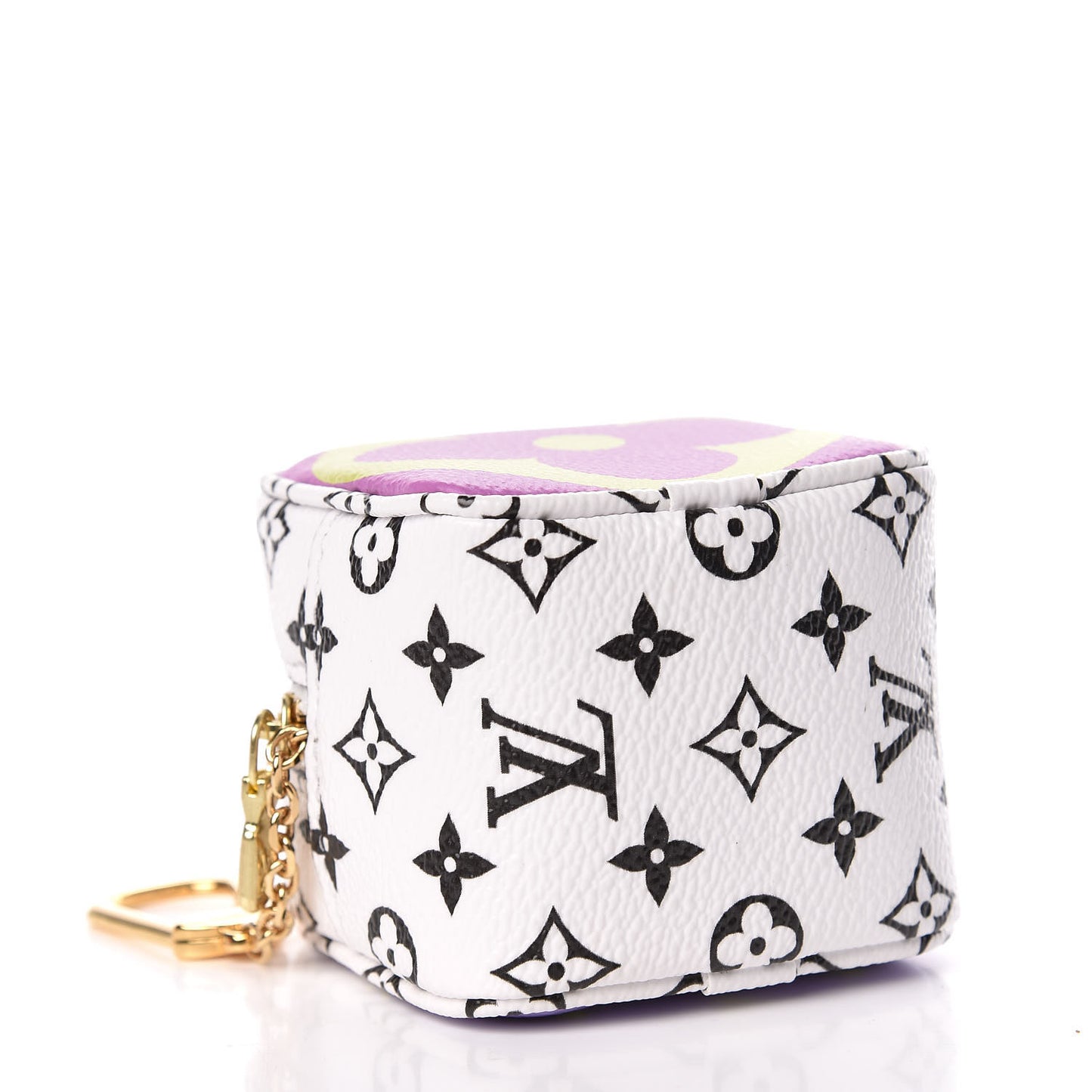 Monogram Giant Cube Coin Purse Pink