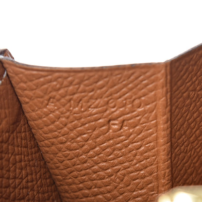 Hermes Epsom Constance Short Wallet Gold 7 of 9