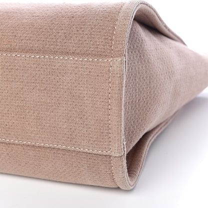 Chanel Canvas Deauville Small Tote Beige 10 of 11