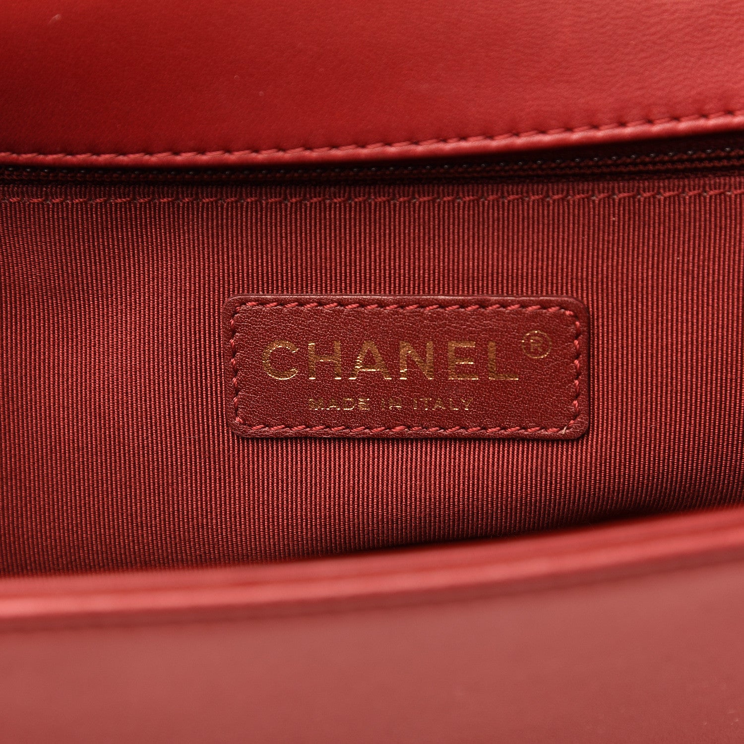 Chanel Lambskin Quilted New Medium Boy Flap Red 5 of 15
