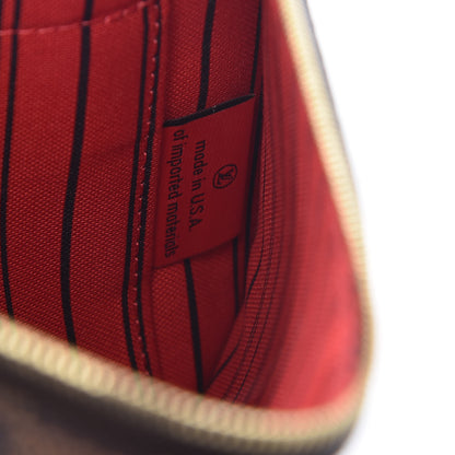 Louis Vuitton Damier Ebene Neverfull MM GM Pochette 7 of 8