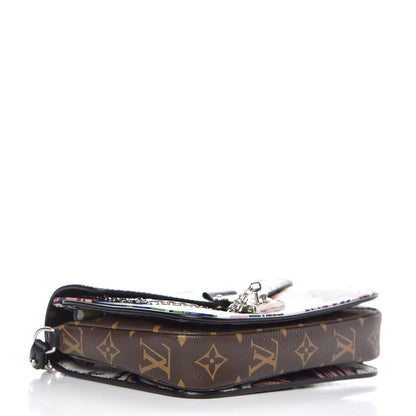 Louis Vuitton Epi Monogram Floral Mini Pochette Metis 4 of 6