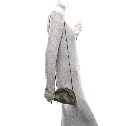 Bottega Veneta Butter Calfskin The Mini Pouch Kaki Fondente 2 of 10