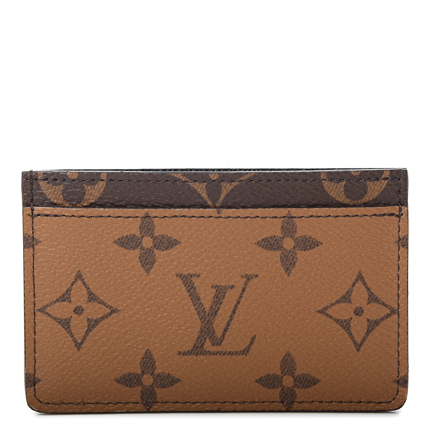 Reverse Monogram Card Holder