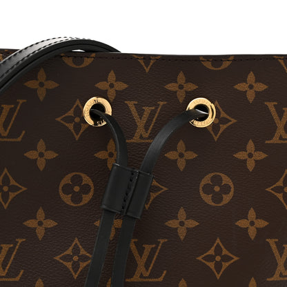 Louis Vuitton Monogram Neonoe MM Black 7 of 10