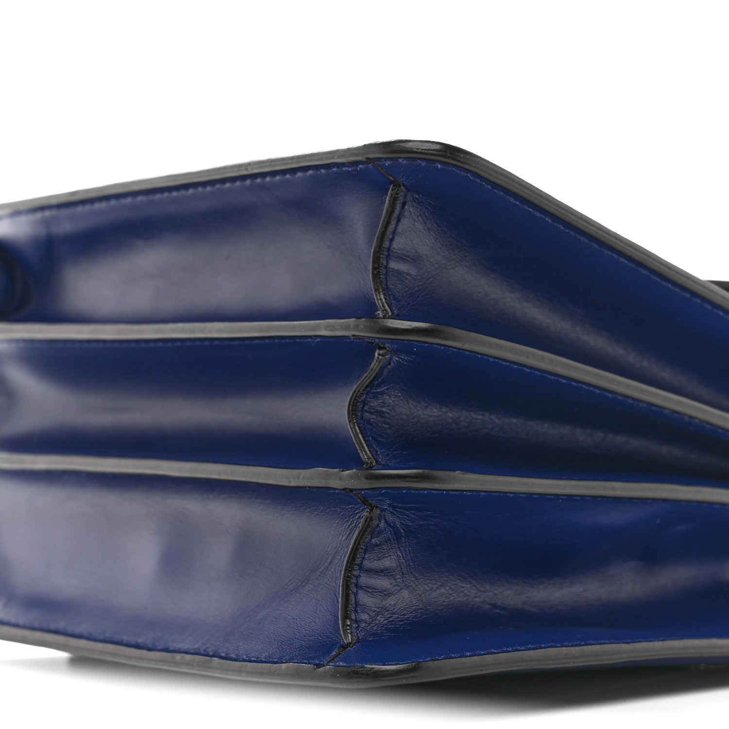 Bulgari Calfskin Serpenti Forever Top Handle Blue 11 of 15