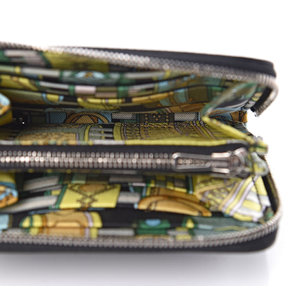 Hermes Epsom Silk'in Compact Wallet Black 5 of 6