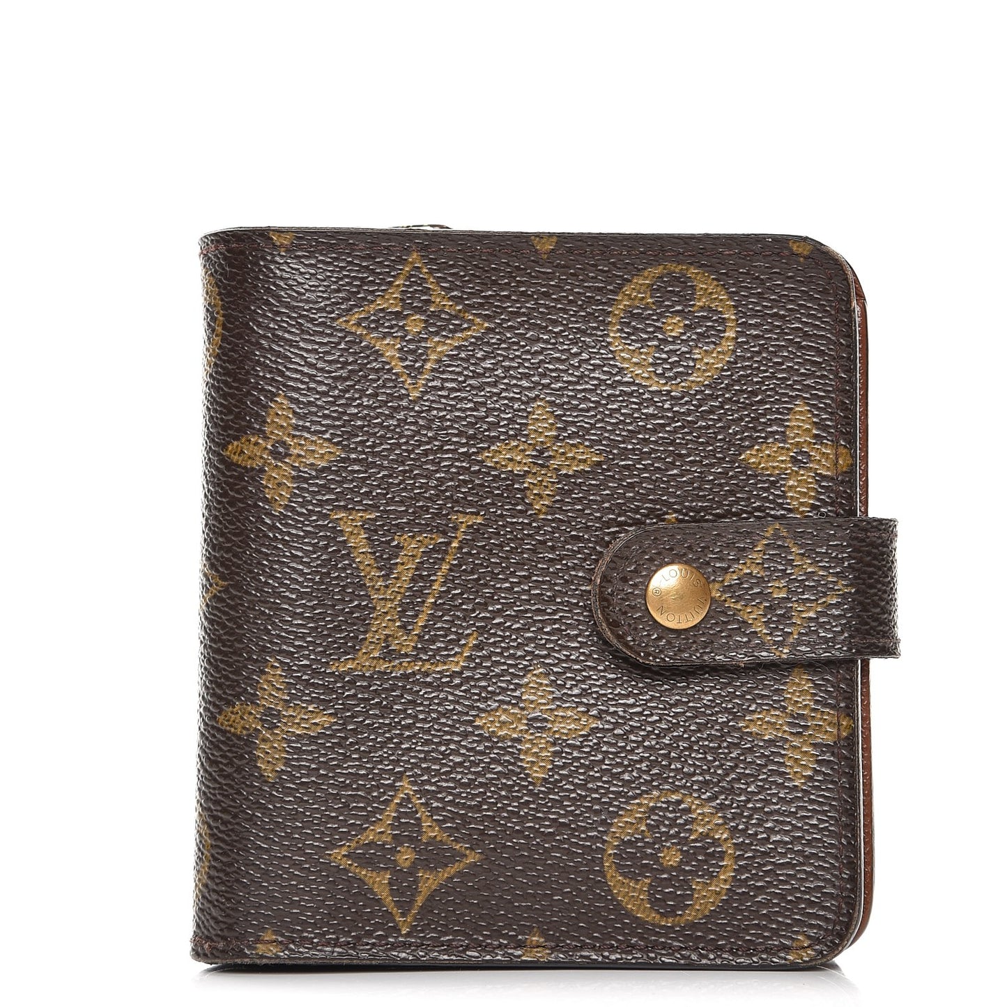 Monogram Compact Zippe Zipped Wallet